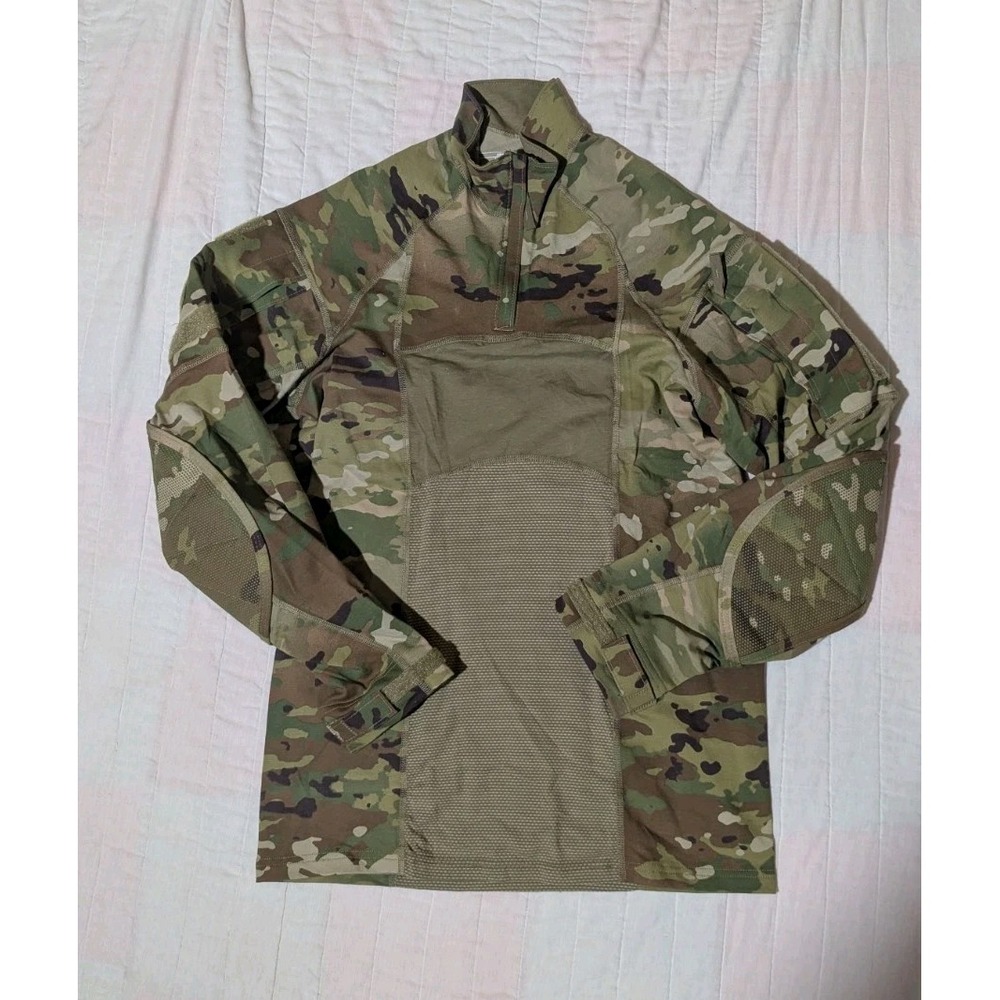 Aurora Industries Army Combat Shirt Mens Small Multicam FR OCP Camo Tactical Pad